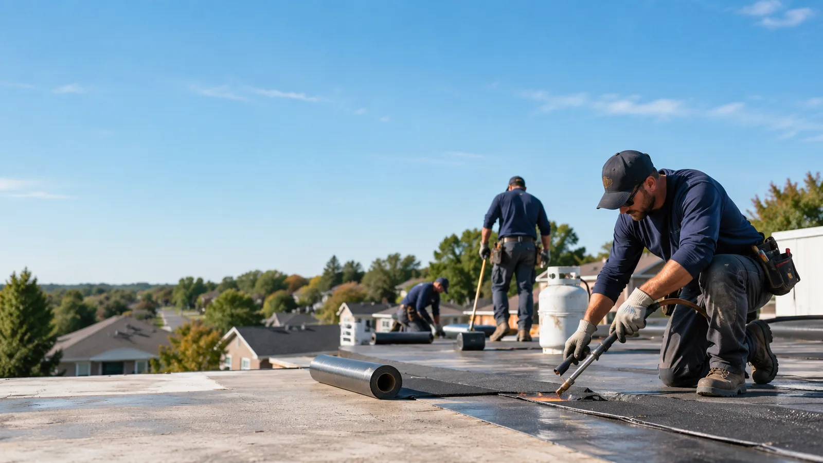 Flat Roof Leak Repair providers in Iowa City, IA